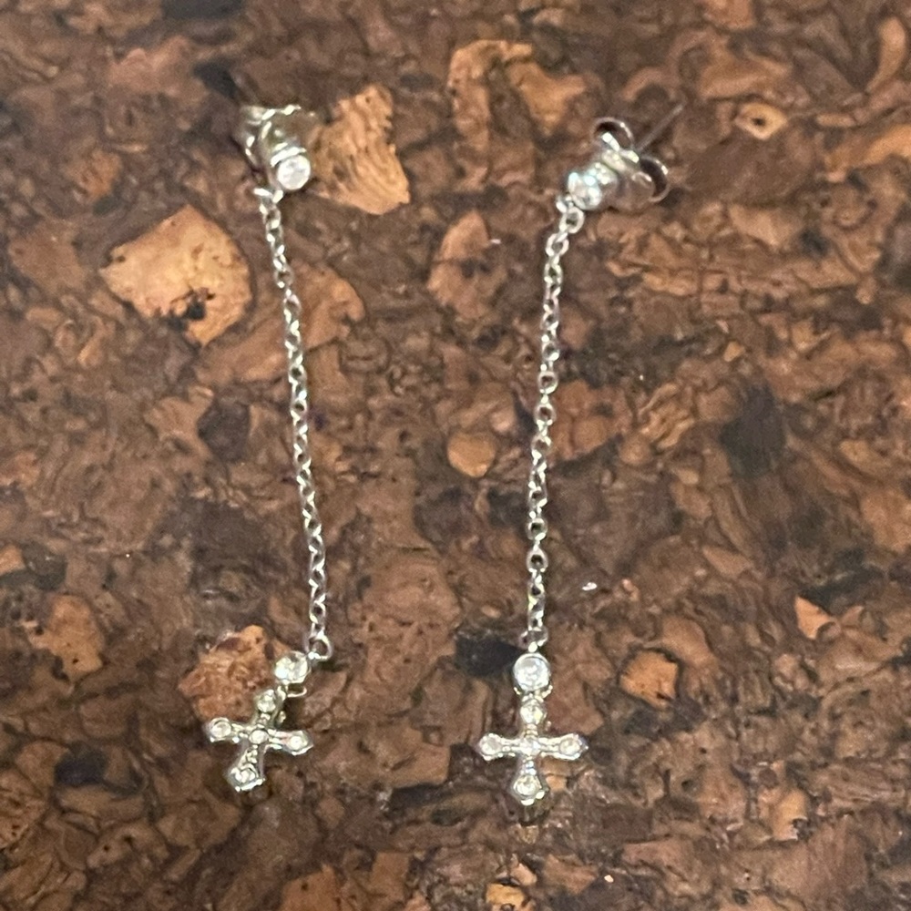 Nadri Cross Earrings